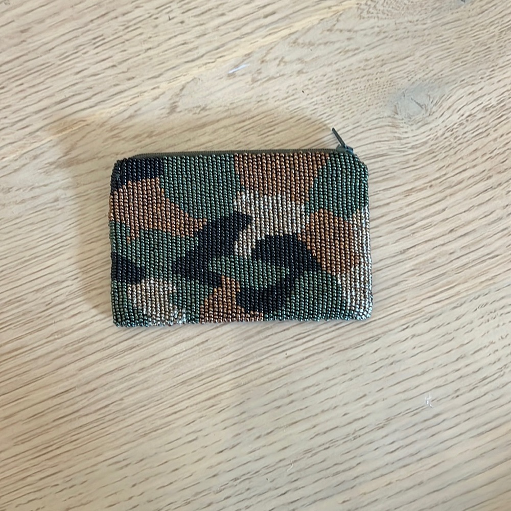 Tiana Beaded wallet/coin purse